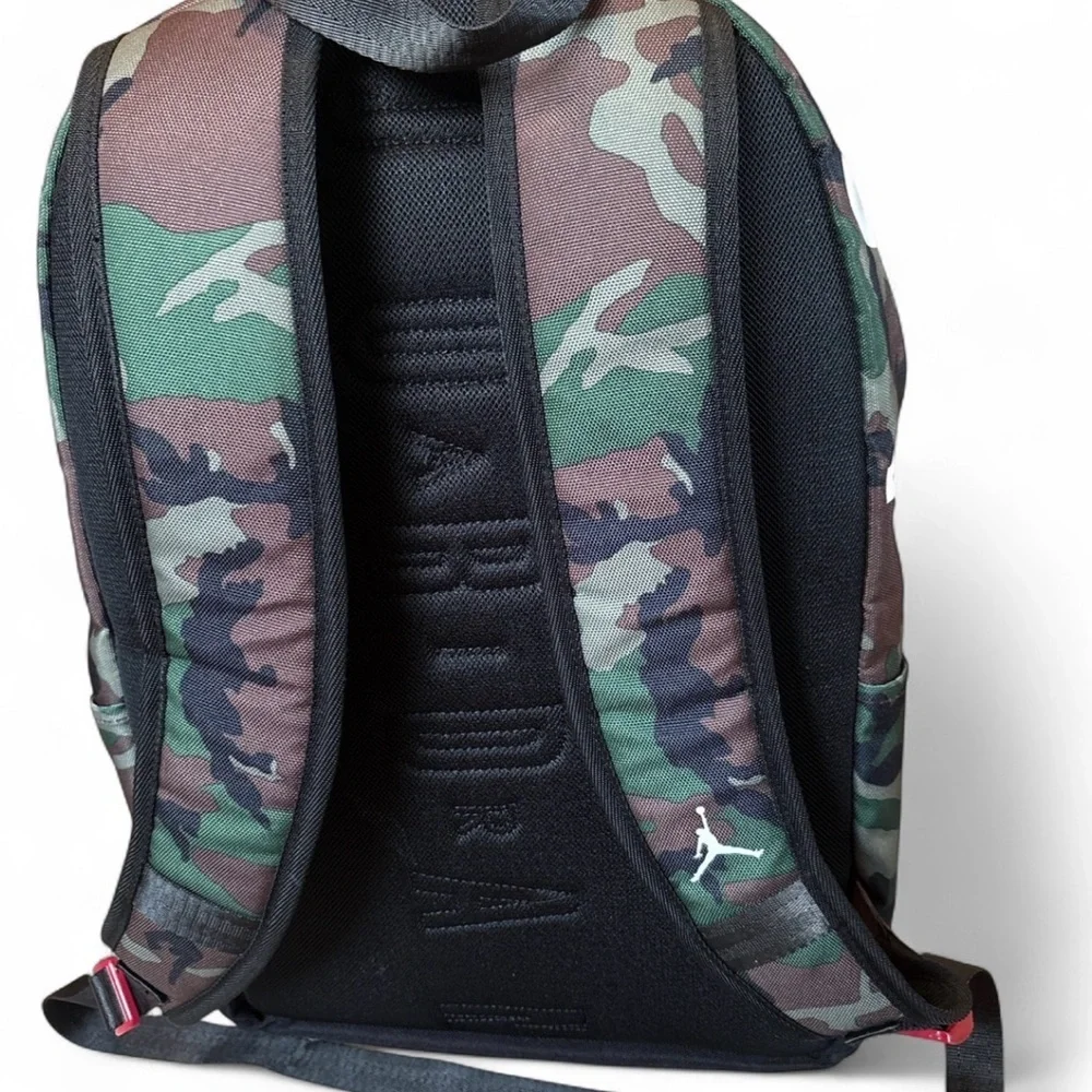 Nike Jordan Air Patrol Camo School Backpack With Laptop Sleeve